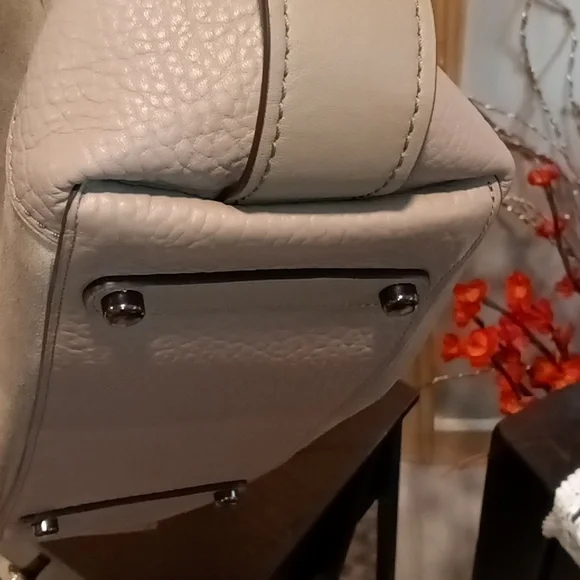 Coach Edie Shoulder Bag 42 Suede & Buffalo Embossed Leather - Picture 8 of 14